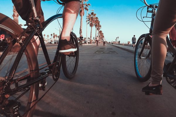 Biken am Venice Beach